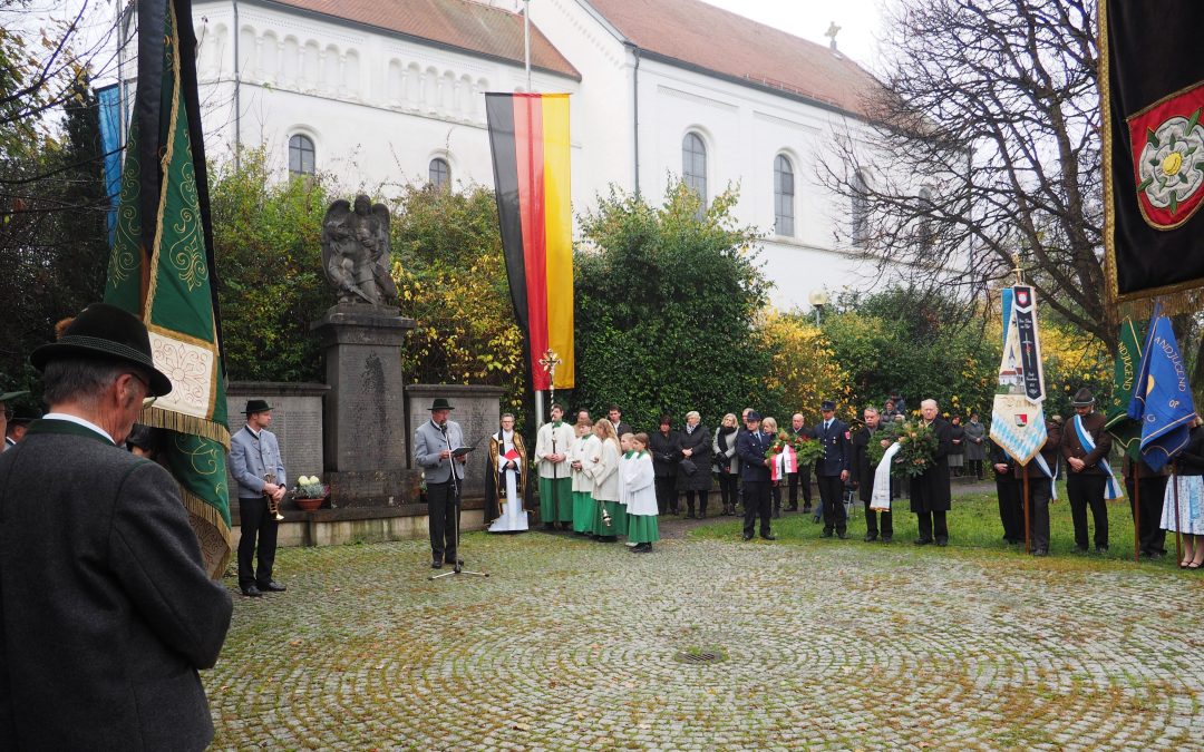 Volkstrauertag in Rosenheim-Pang