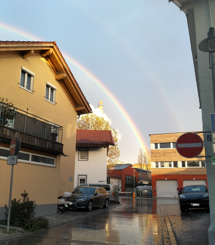 Regenbogen in Rosenheim