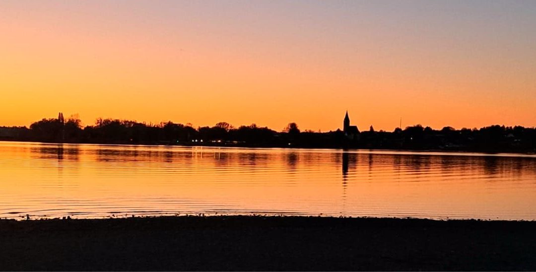 Sonnenuntergang am Chiemsee