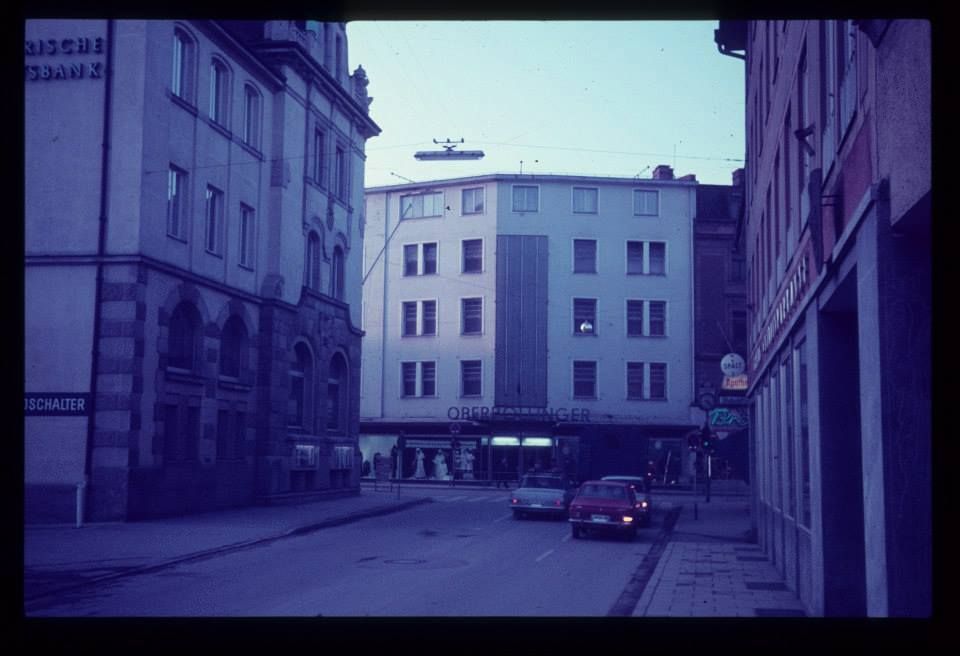 Kaufhaus Karstadt, Oberpollinger, in Rosenheim im Jahr 1968