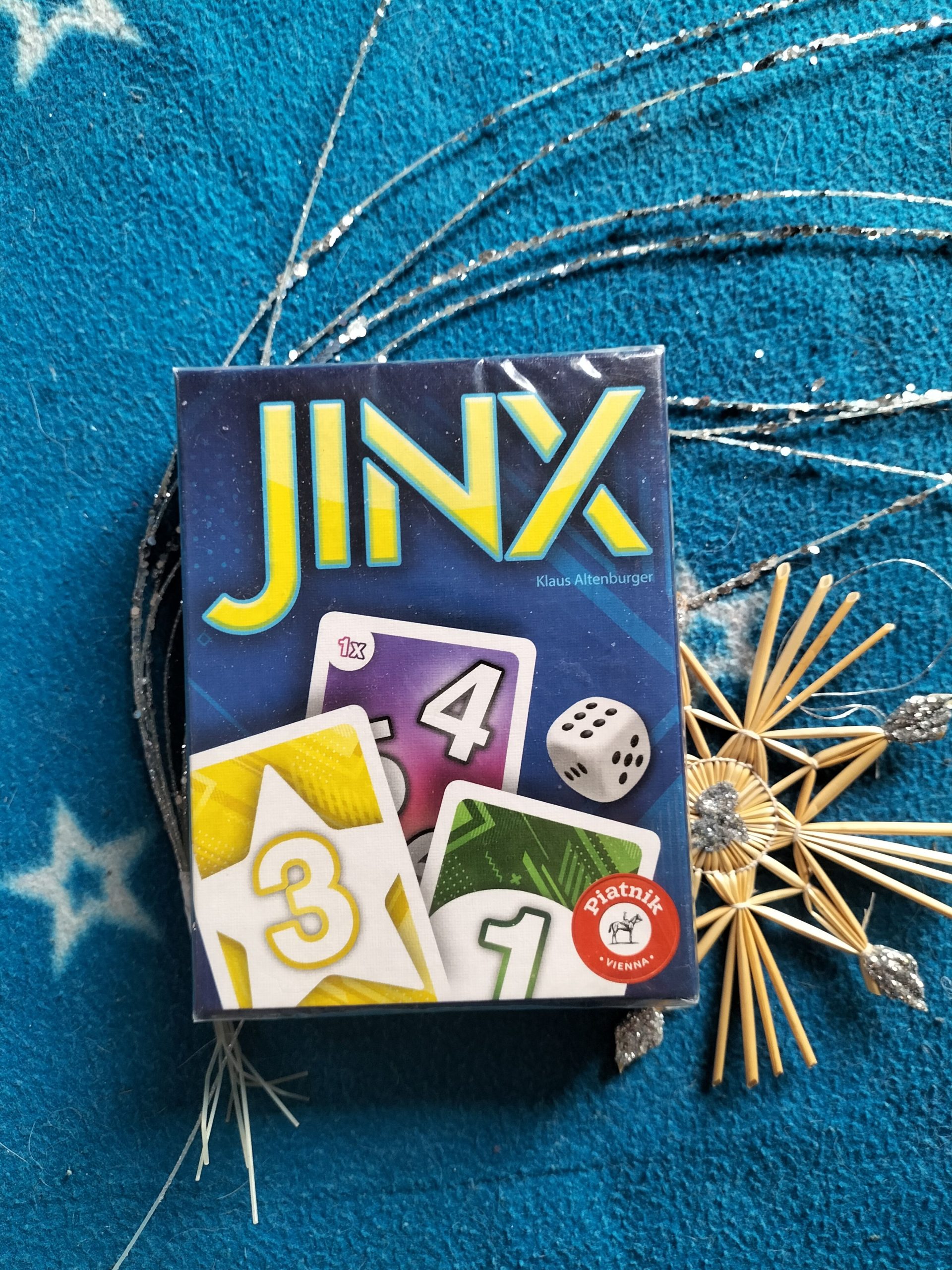 Schachtel des Spiel Jinx.