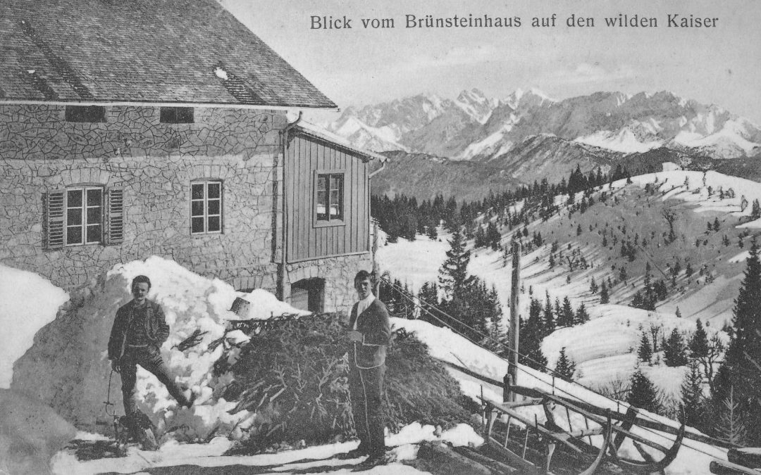 Brünnsteinhaus, Oberaudorf, um 1950