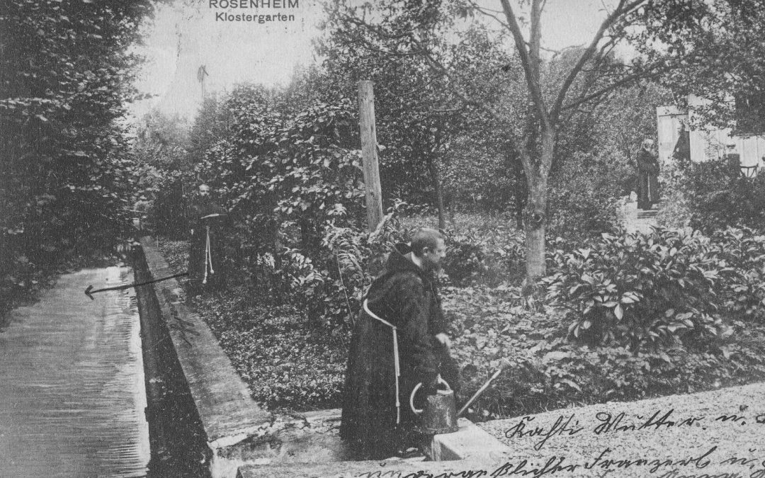 Klostergarten, Rosenheim, 1910