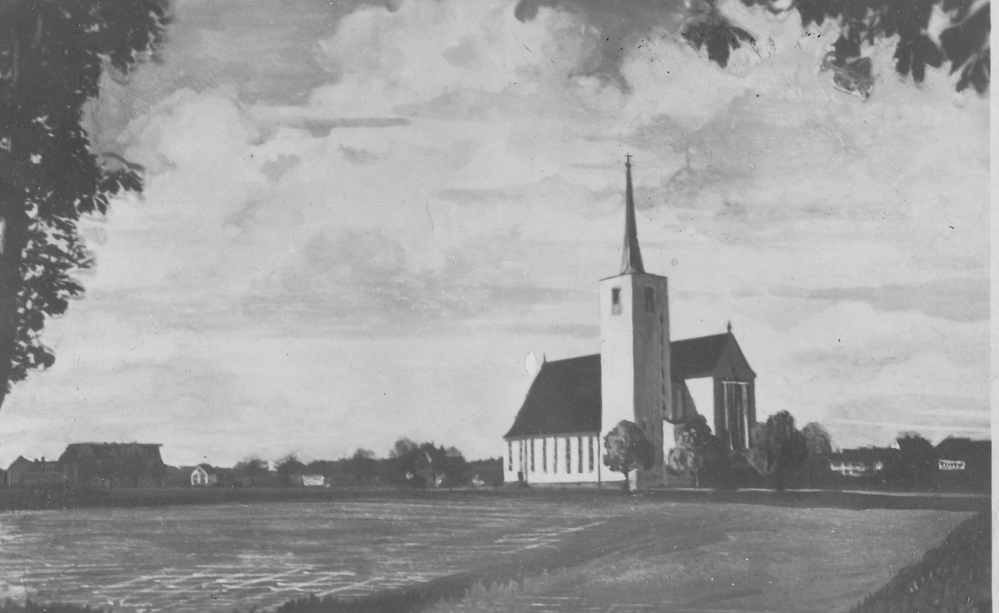 Christkönigkirche Rosenheim im Jahr 1931