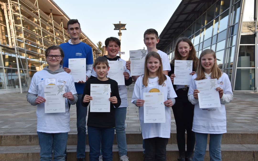 Junge Forscher ganz groß