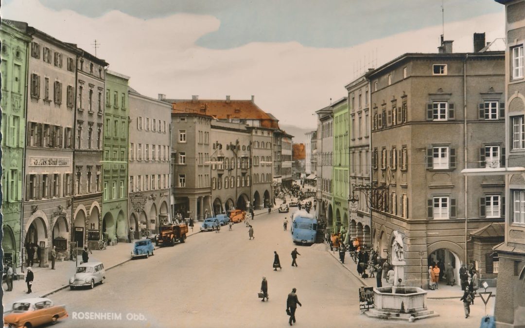 Rosenheim, Max-Josefs-Platz, 1964