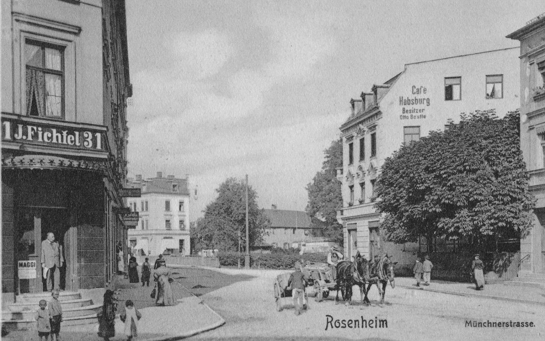 Cafè Habsburg, Rosenheim, ca. 1890