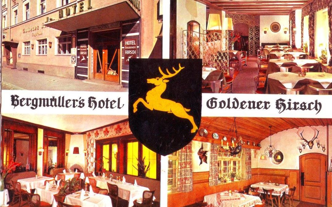 Hotel „Goldener Hirsch“, Rosenheim, 1960er