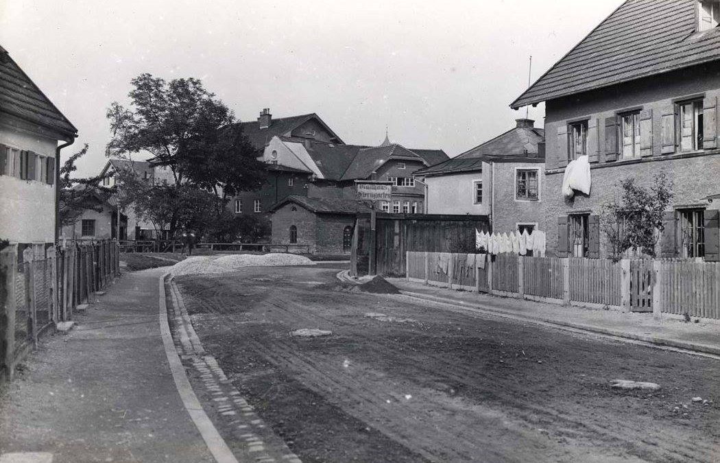 Kufsteiner Straße, Rosenheim, um 1910