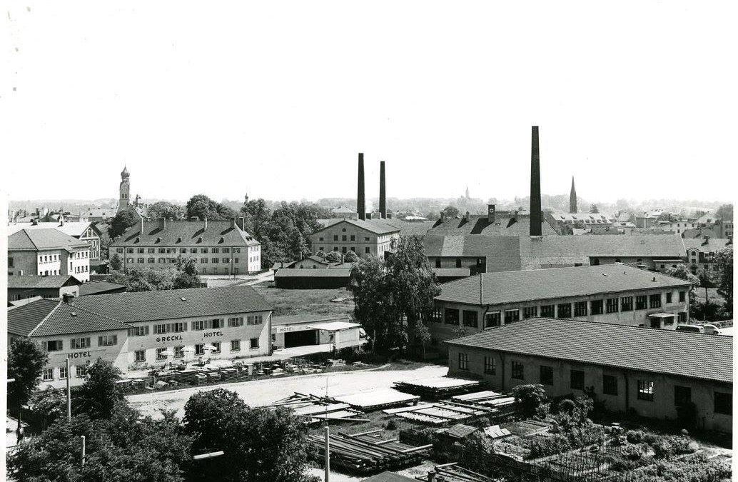 Hotel Greckl und Saline, Rosenheim, 1949