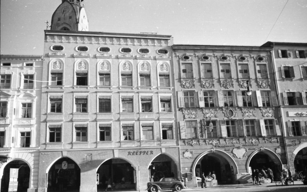 Max-Josefs-Platz, Rosenheim, 1949