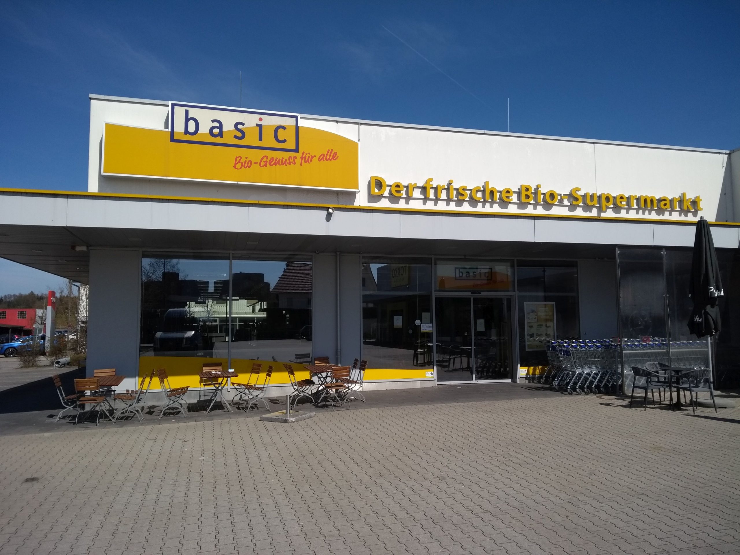 Supermarkt Basic am Aicherpark in Rosenheim