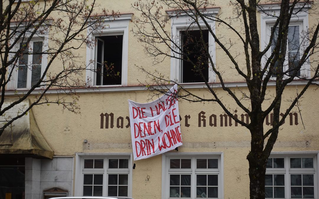 Polizei beendet Hausbesetzung in Rosenheim