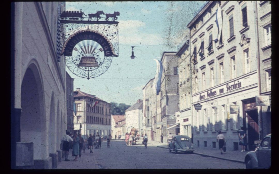 Kaiserstraße, Rosenheim, 1953