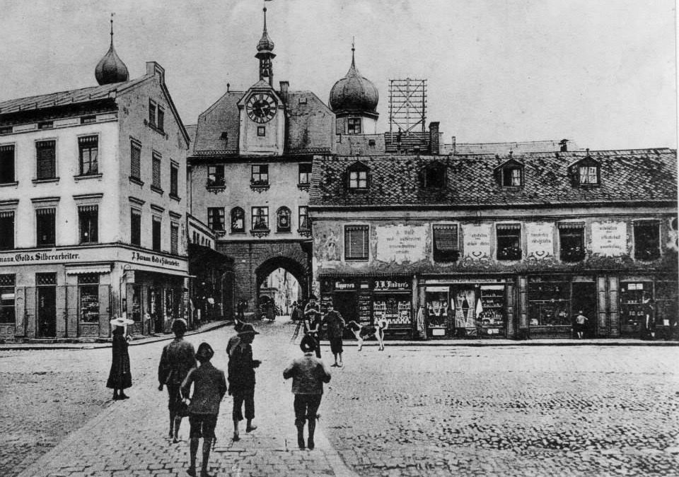 Ludwigsplatz, Rosenheim, 1910