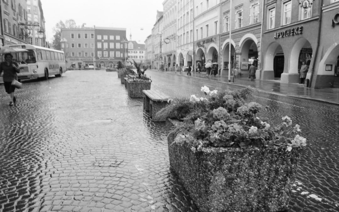 Max-Josefs-Platz, Rosenheim, 1978