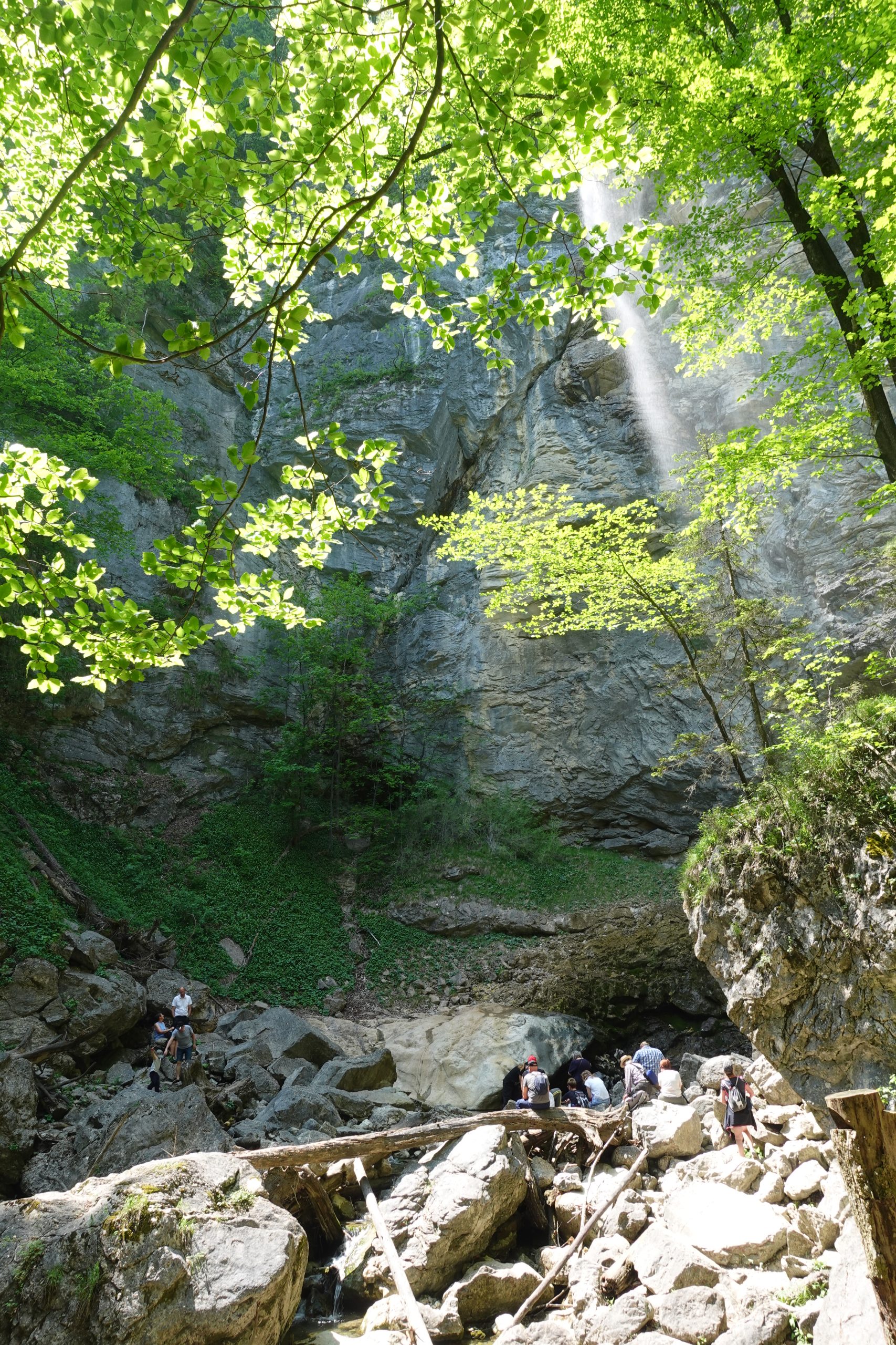 Schoßrinn- Wasserfall im Priental bei Aschau im Chiemgau. Foto: Innpuls.me