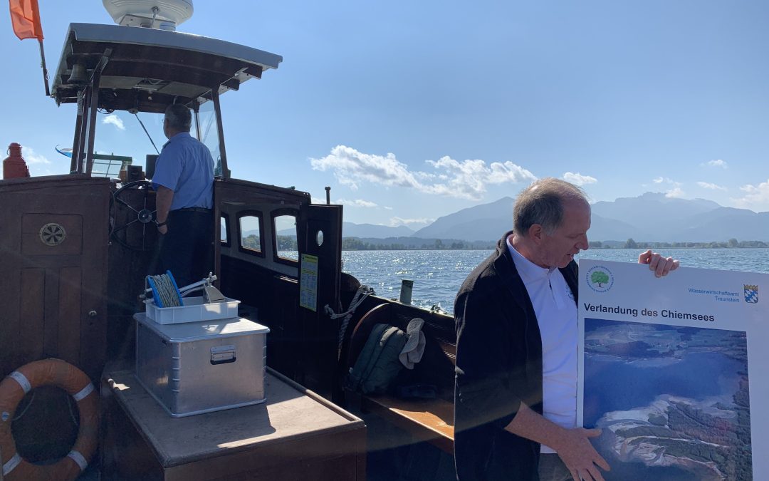 Bootsfahrt an das Delta der Tiroler Achen