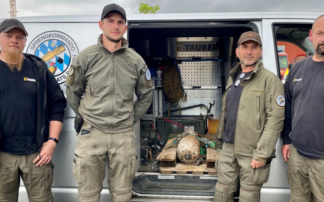 Fliegerbombe in Geretsried entschärft