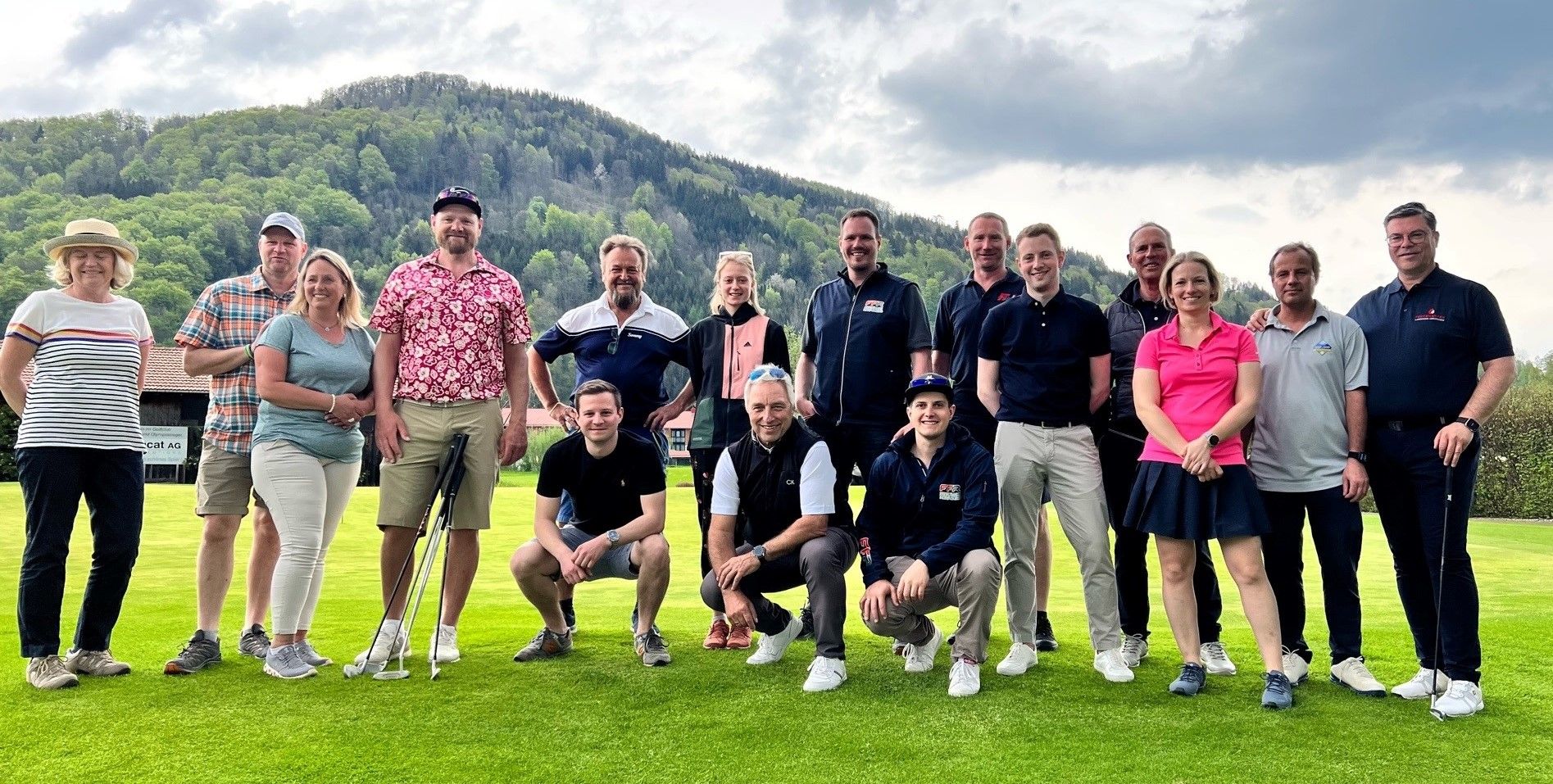 Erster Blaulicht-Golf-Tag in Ruhpolding. Foto: GC-Rupolding