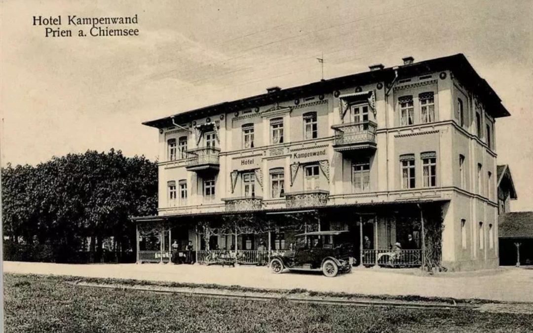 Hotel Kampenwand, Prien, um 1890