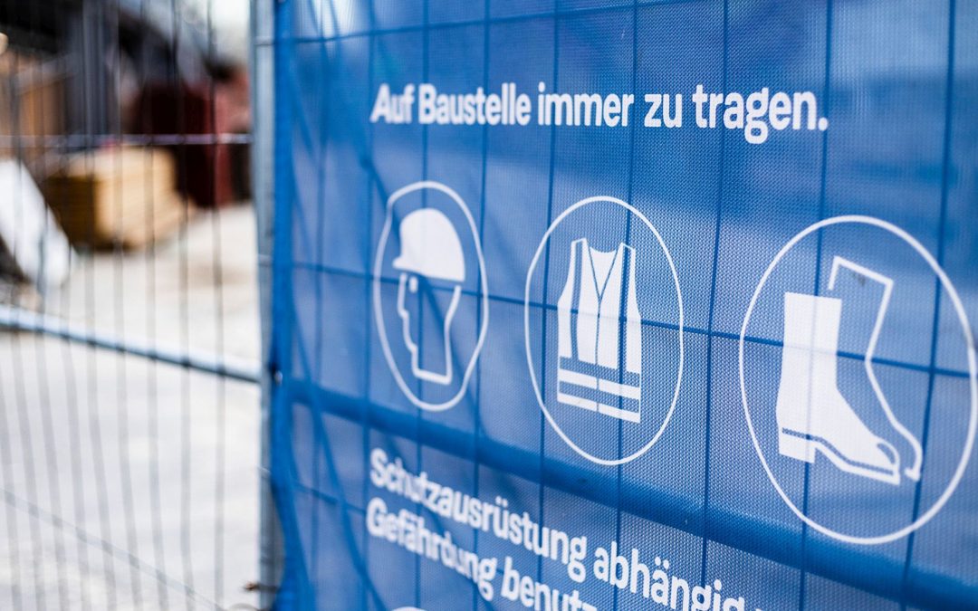 Baustellen sollen sicherer werden