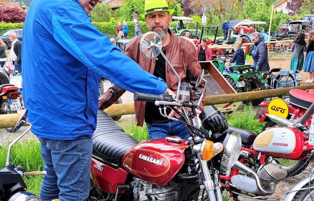 Vatertag mit Oldtimerparade in Nußdorf