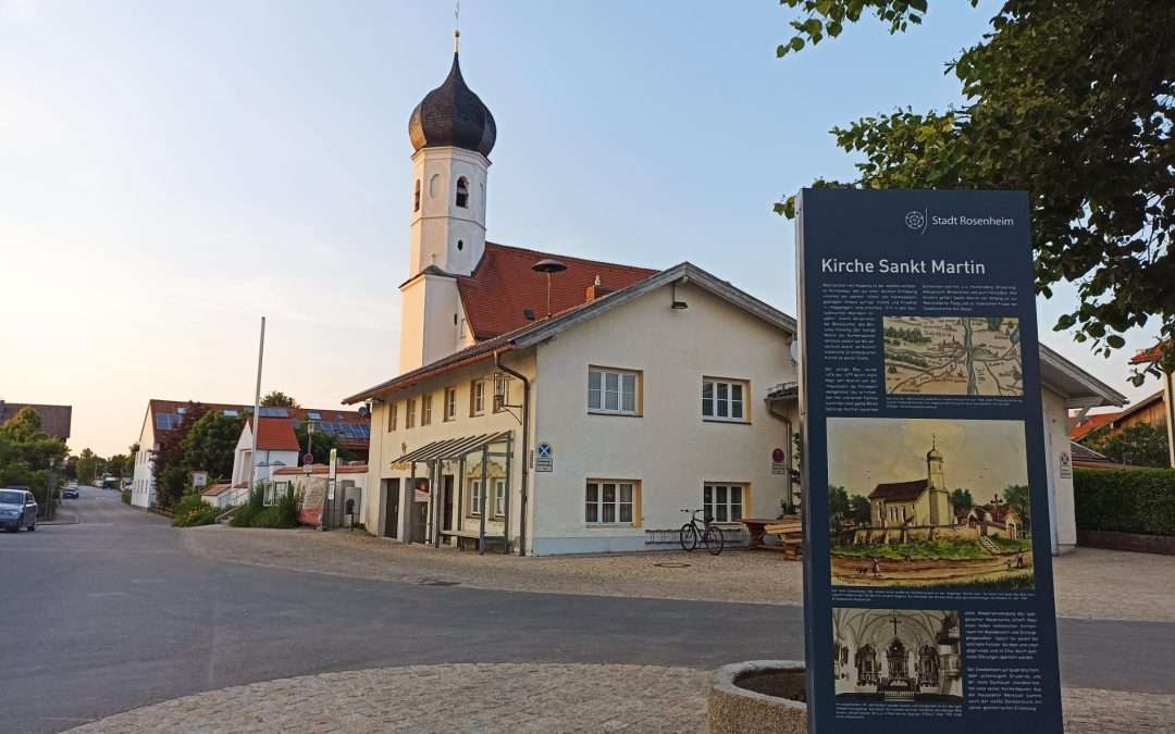 Jetzt schon zwei Info-Stelen außerhalb der Innenstadt