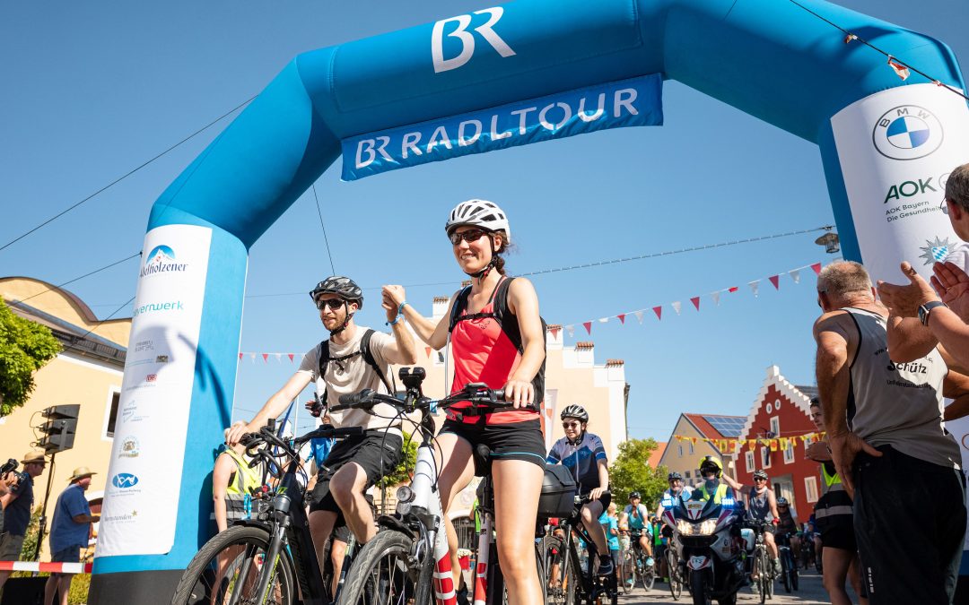 BR-Radltour macht Station in Bruckmühl