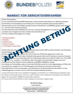 Achtung vor vermeintlichen E-Mails der Bundespolizei. Foto: Bundespolizei