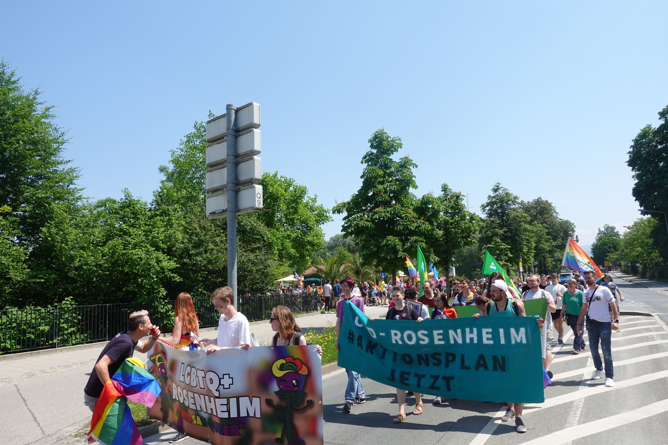 Christopher Street Day in Rosenheim. Foto: Innpuls.me