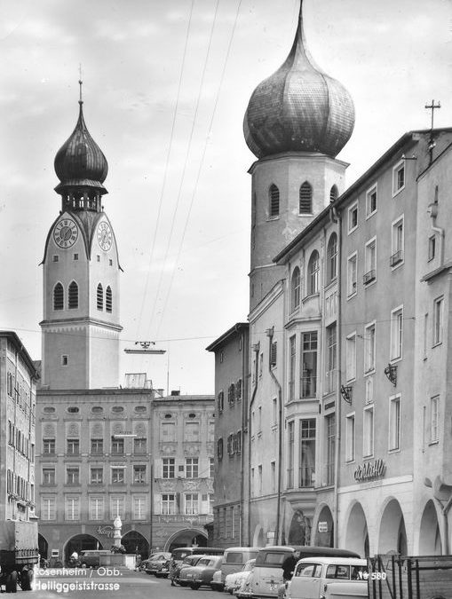 Heilig-Geist-Straße, Rosenheim, 1965
