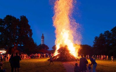 Sonnwendfeuer in Westerndorf am Wasen