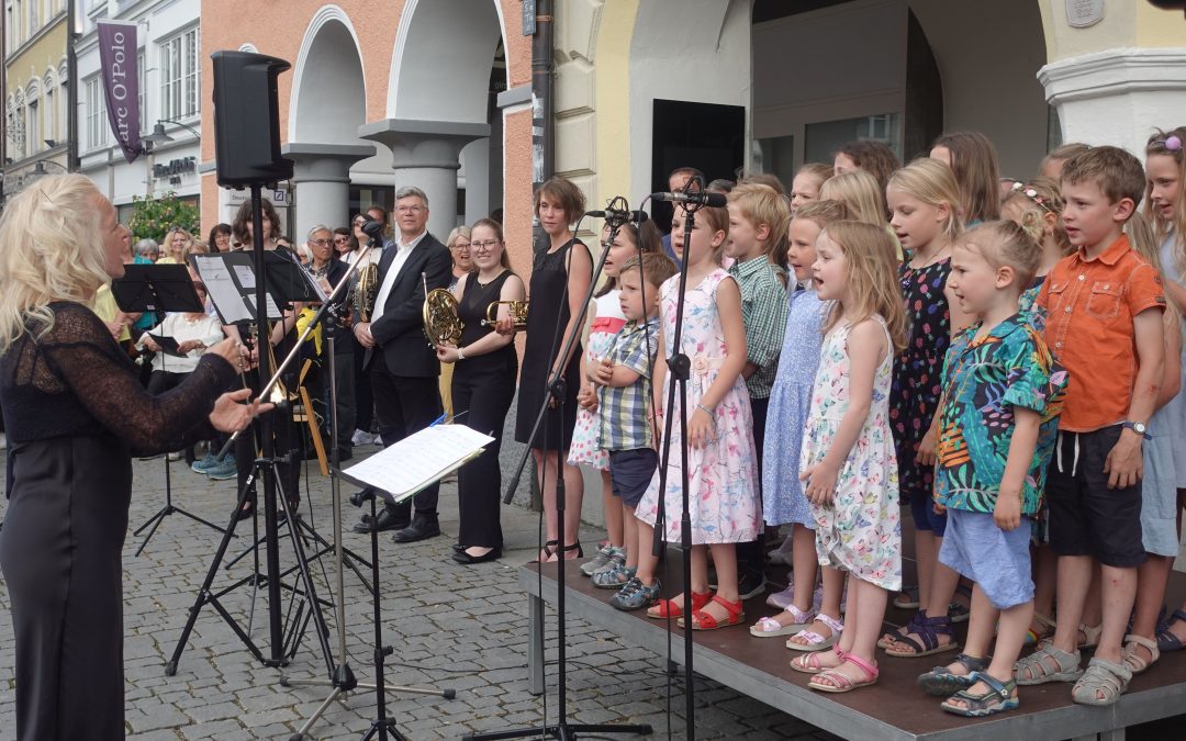 Andrang beim Chorfestival war groß