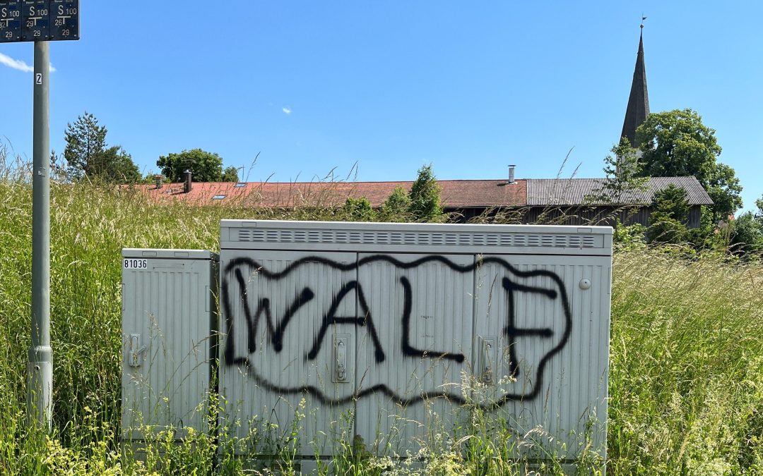 Graffiti-Schmierereien in Otterfing