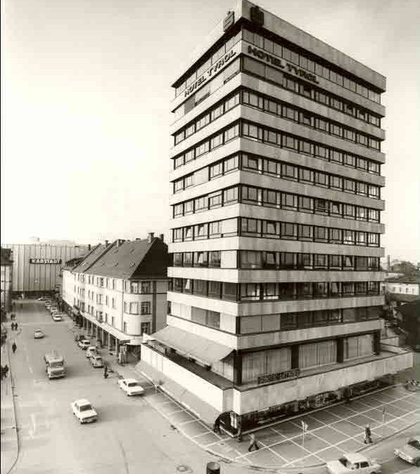 Sparkassenhochhaus, Rosenheim, 1973
