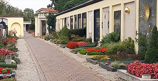 Blick auf Rosenheimer Friedhof. Foto: Innpuls.me