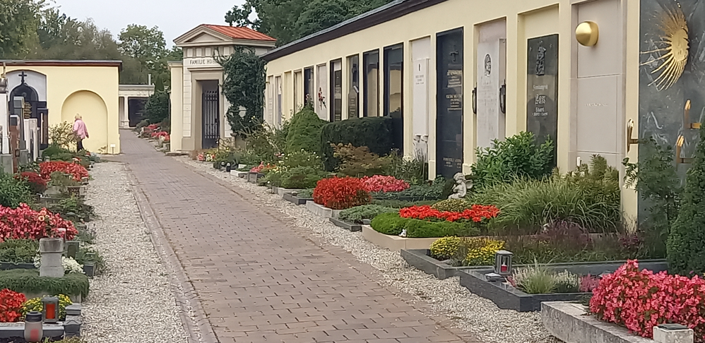 Blick auf den Rosenheimer Friedhof. Foto: Innpuls.me