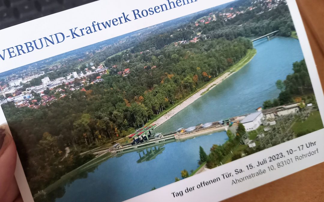 Tag der offenen Tür im Verbund-Kraftwerk Rosenheim