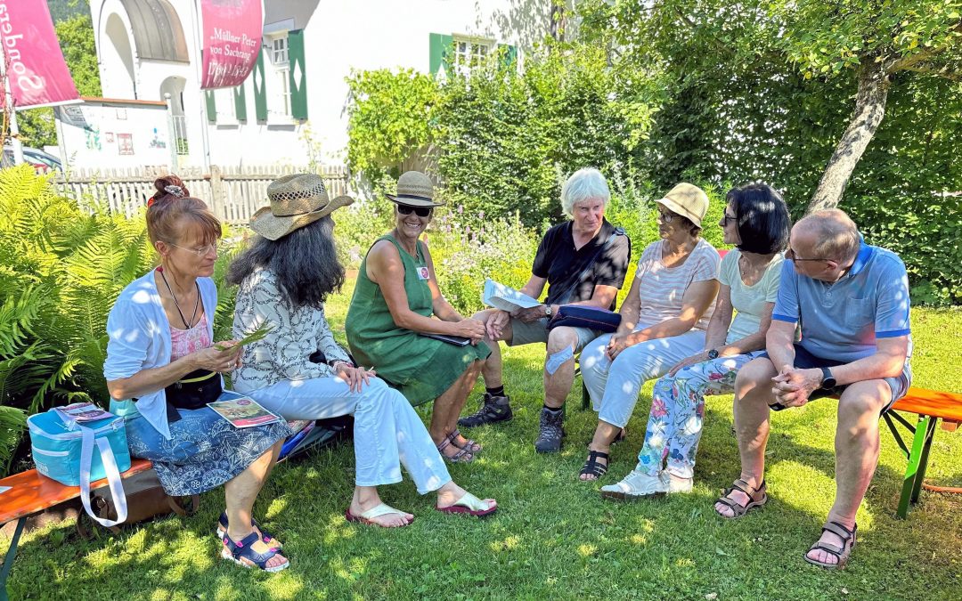 Kräuter-Ratsch im Bergsteigerdorf Sachrang