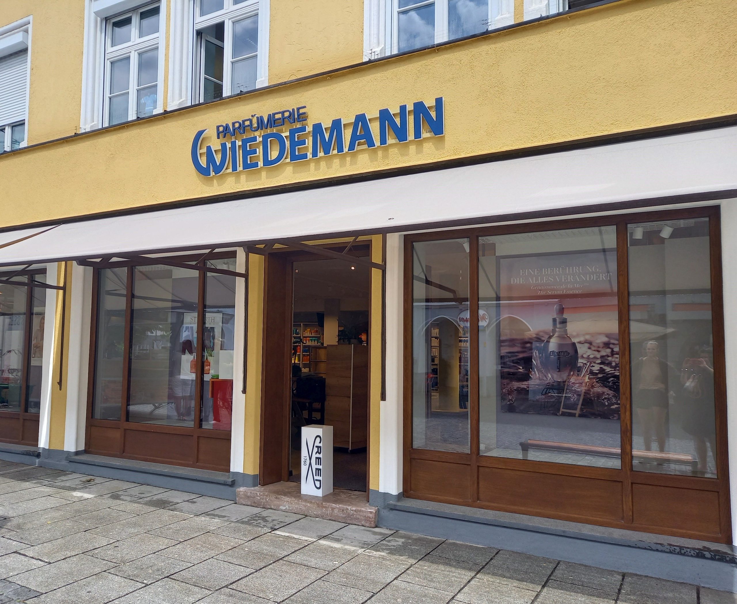 Parfümerie Wiedemann am Ludwigsplatz in Rosenheim. Foto: Innpuls.me