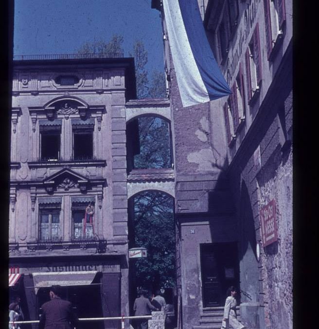 Mittertor, Rosenheim, 1952