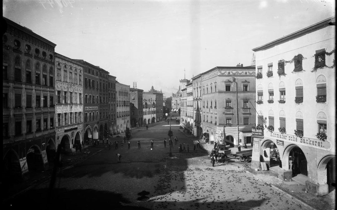 Max-Josefs-Platz, Rosenheim, 1909