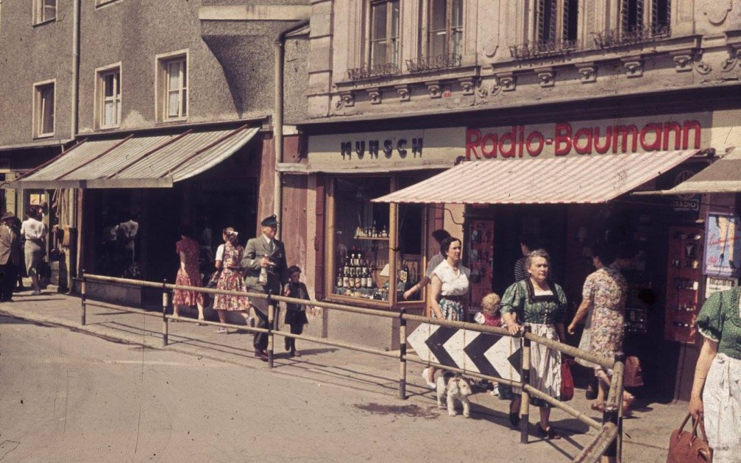 Beim Mittertor, Rosenheim, 1954
