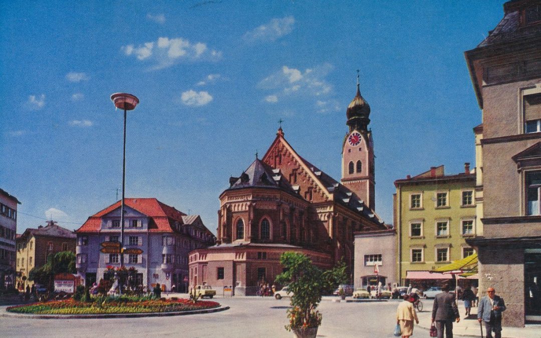Ludwigsplatz, Rosenheim, 1973