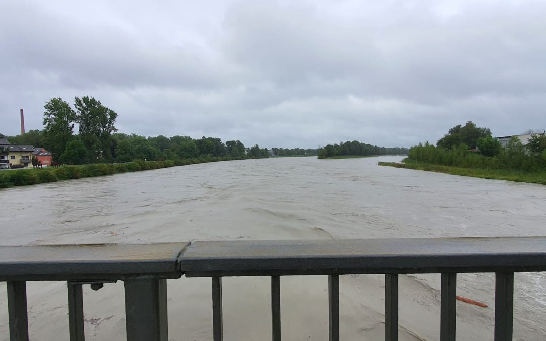 Hochwasser: Aktuelle Info der Stadt Rosenheim