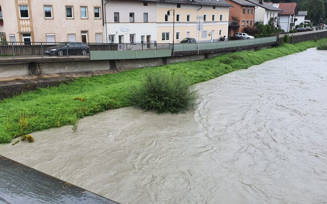 Flusspegel in der Region steigen weiter