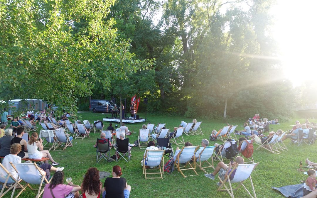 Kulturstrand Rosenheim: Kostenloses Musikprogramm am Innspitz