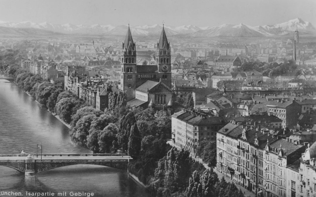 München, Isarpartie, 1938