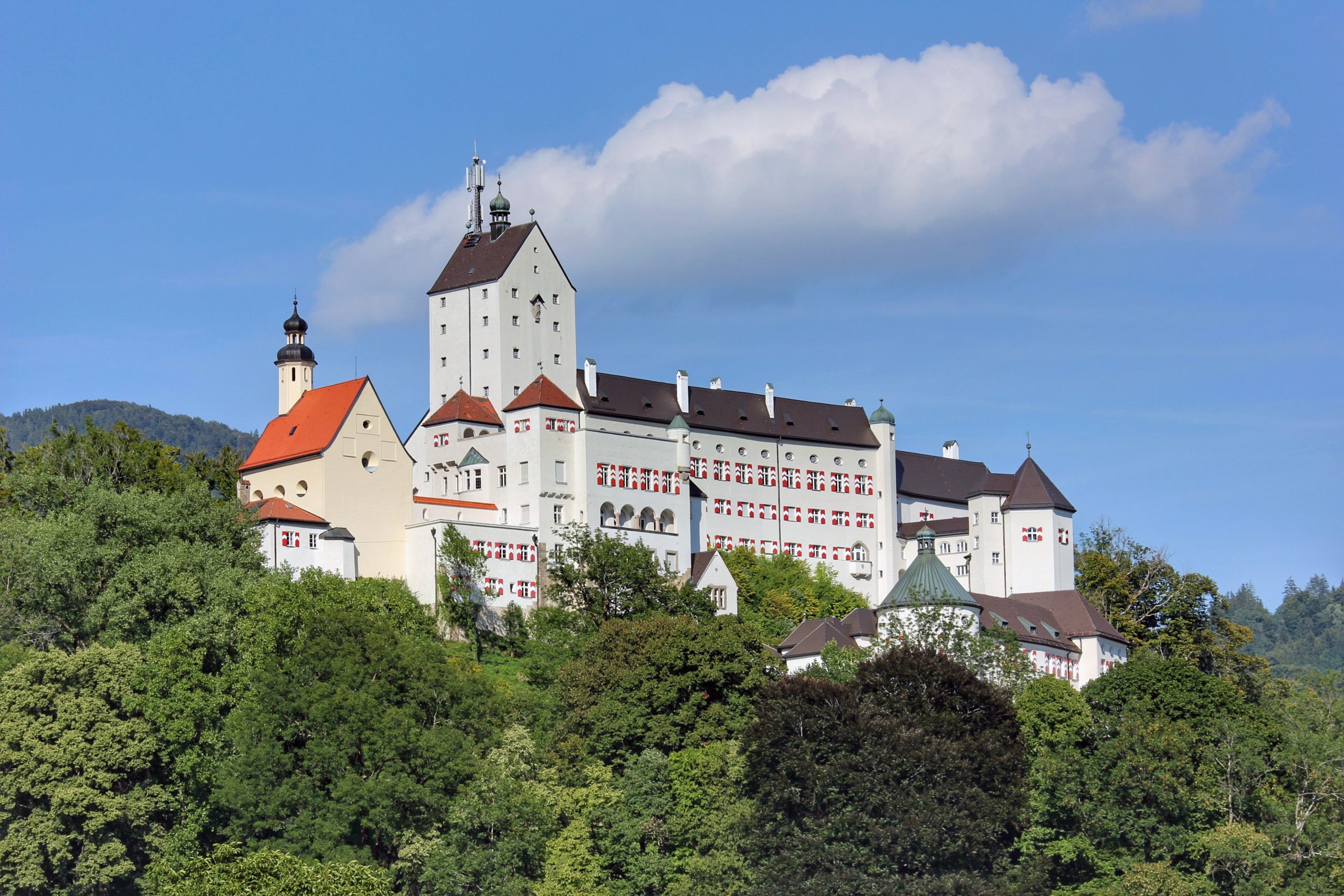 Schloss Hohenaschau. Foto: H. Reiter